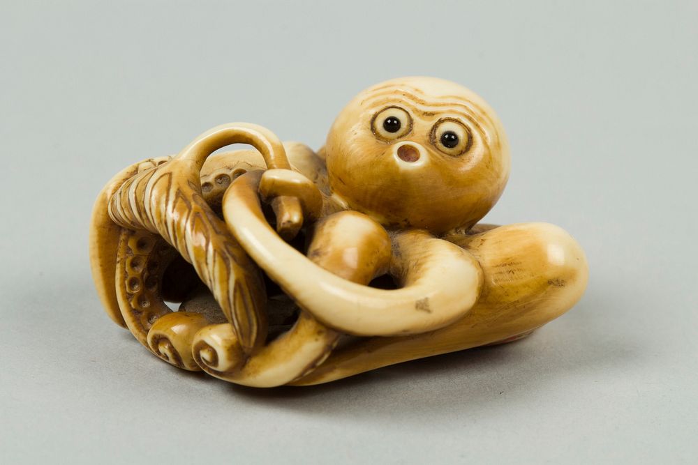 Netsuke of Octopus