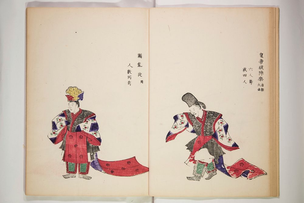 Illustrations on Bugaku