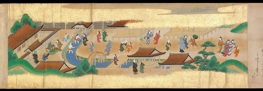 Festivities of the Twelve Months: “Sannō Hiyoshi Festivals Held on the Day of the Monkey in the Mid-Fourth Month”;…