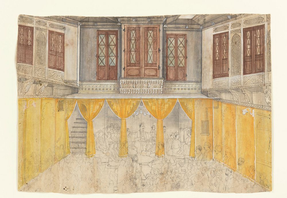 Palace Interior attributed to Ragunath, attributed to Ragunath