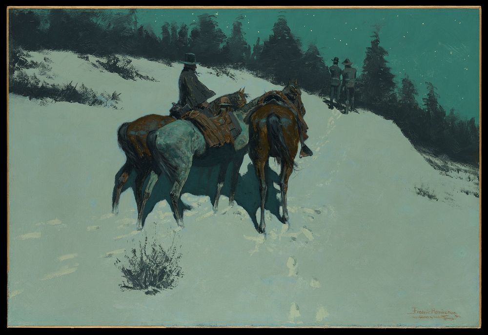 A Reconnaissance by Frederic Remington