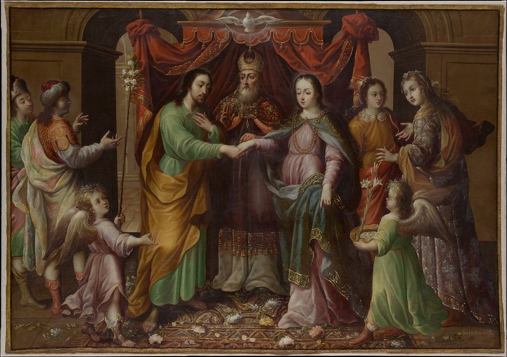 The Marriage of the Virgin by José Sánchez