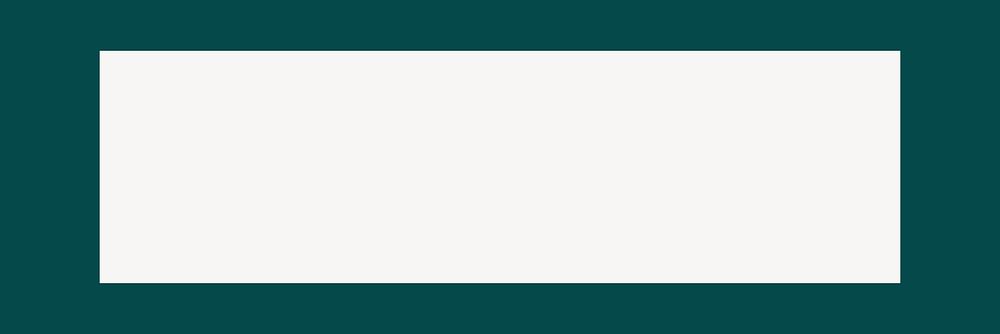 Green rectangle frame, geometric shape | Premium Vector - rawpixel