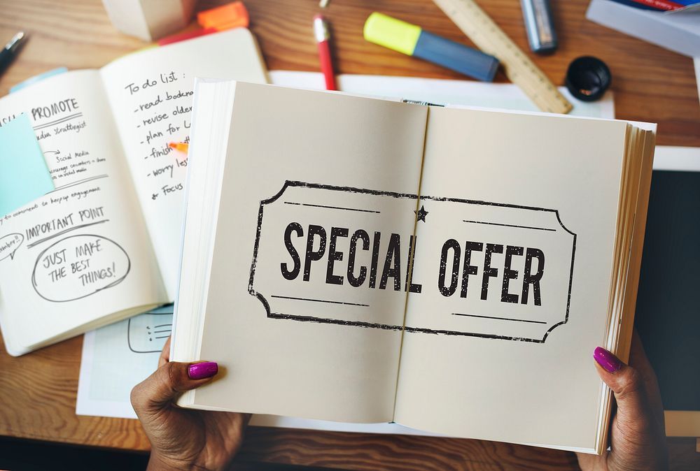 Special Offer Commerce Limited Marketing Concept