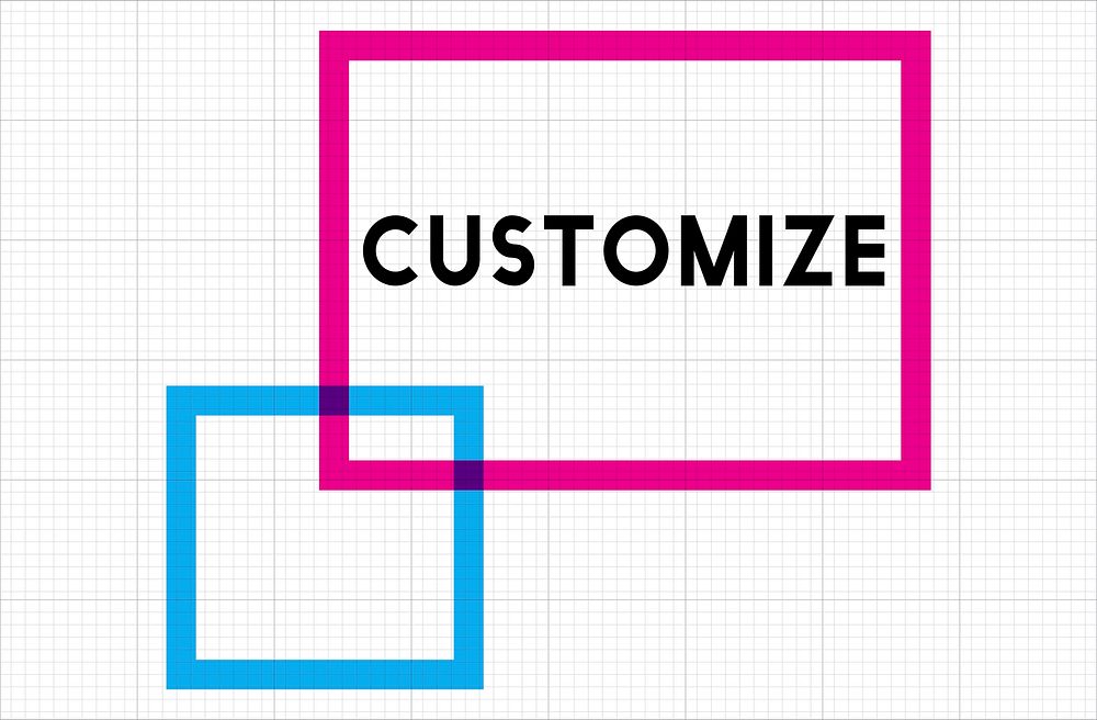 Customize Modify Ideas Adjust Creativity Customization Concept