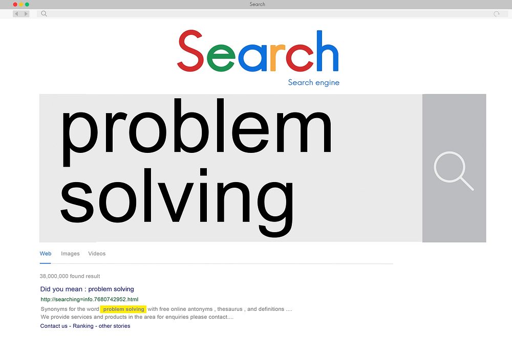Problem Solving Method Plan Skills Processing Ideas Concept