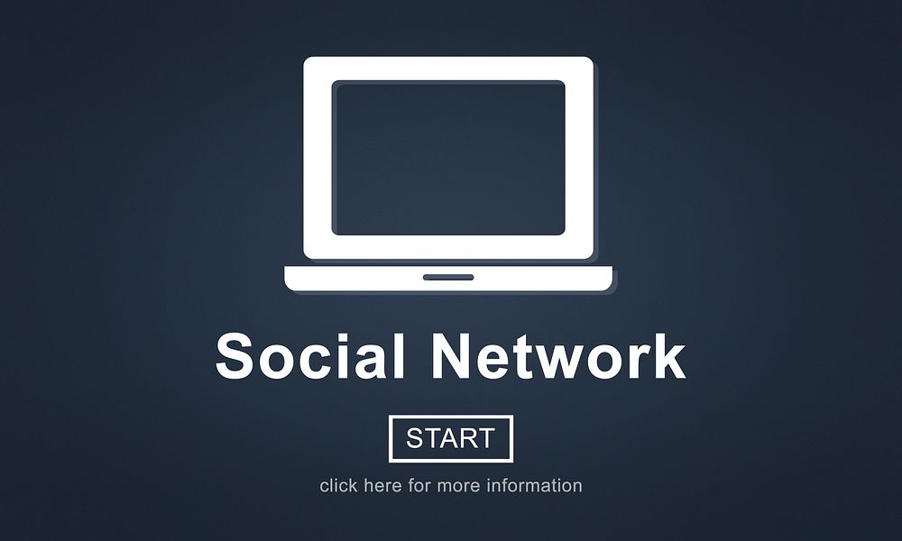 Social Network Conncetion Communication Share Concept