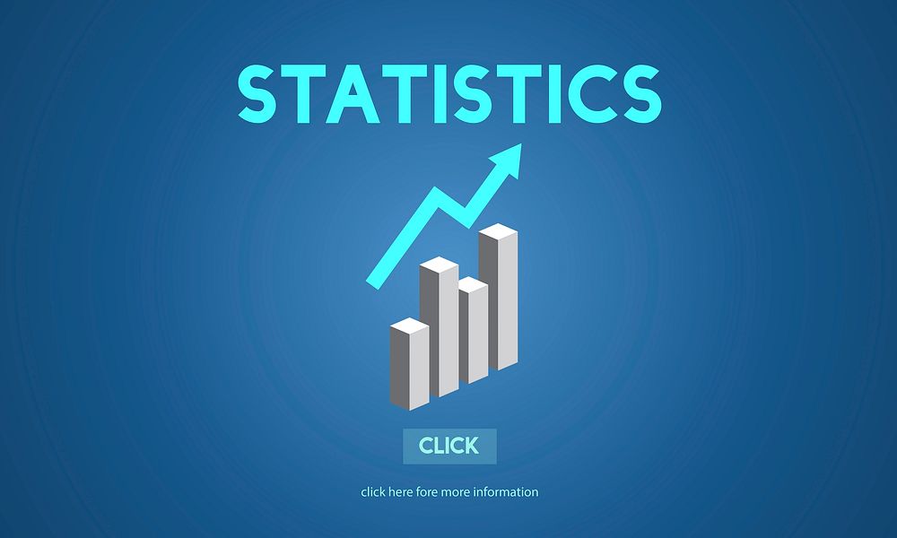 Statistics Analysis Business Data Diagram Growth Concept