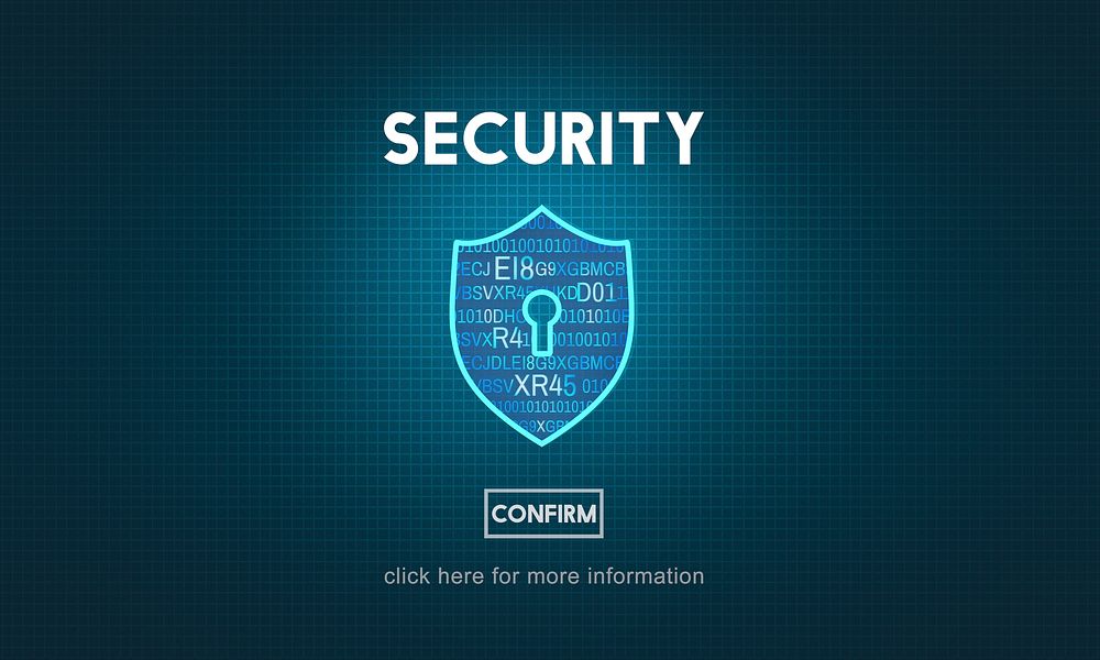 Security Safety Data Protection Concept
