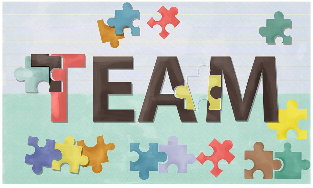Team Teamwork Together Togetherness Unity Concept