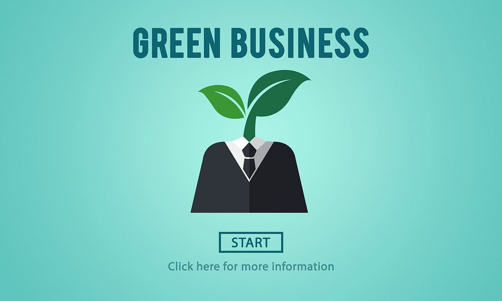 Green Business Responsibility Conservation Nature Concept