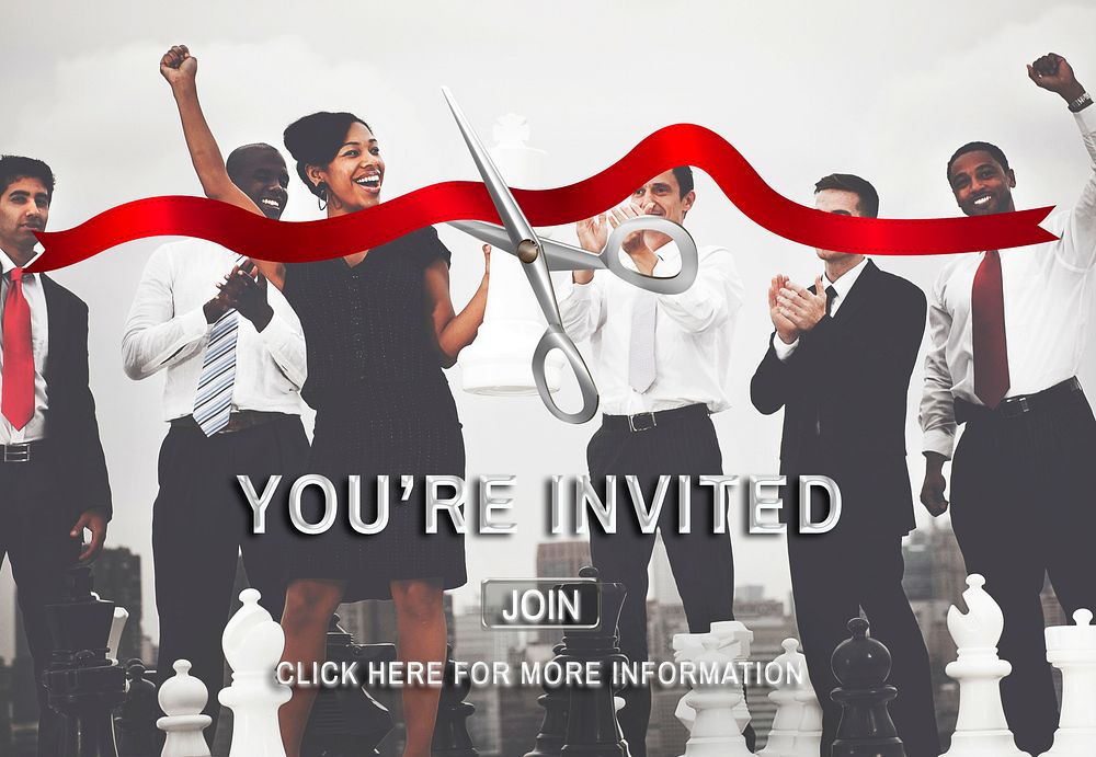 Startup Success Business Celebration Event Concept