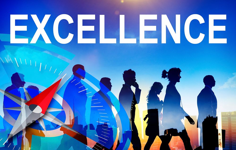 Excellence Excellent Good Intelligence Perfecetion Concept