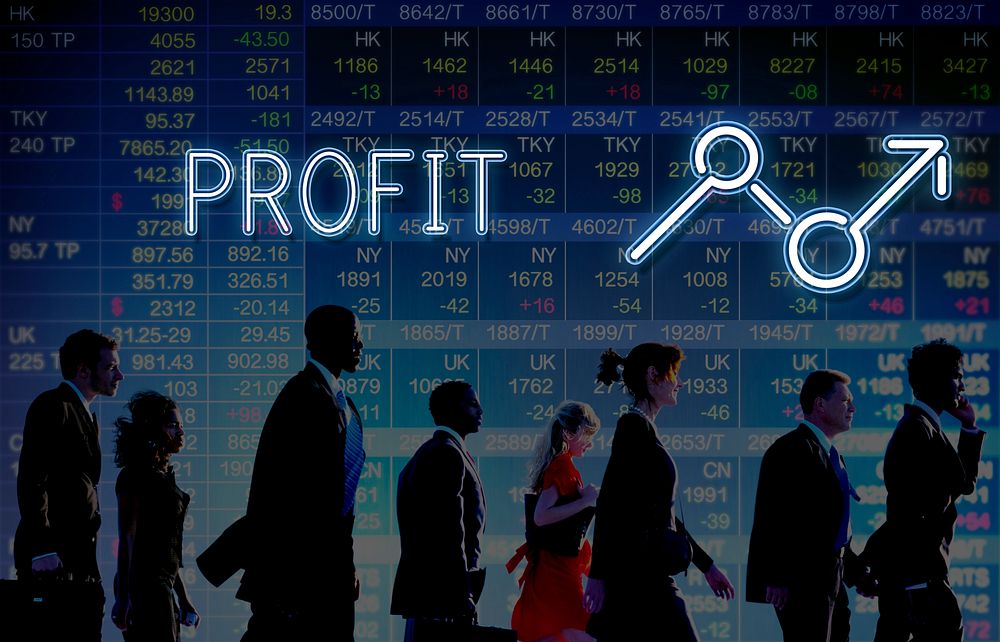 Finance Rise Profit Opportunities Economics Business Concept
