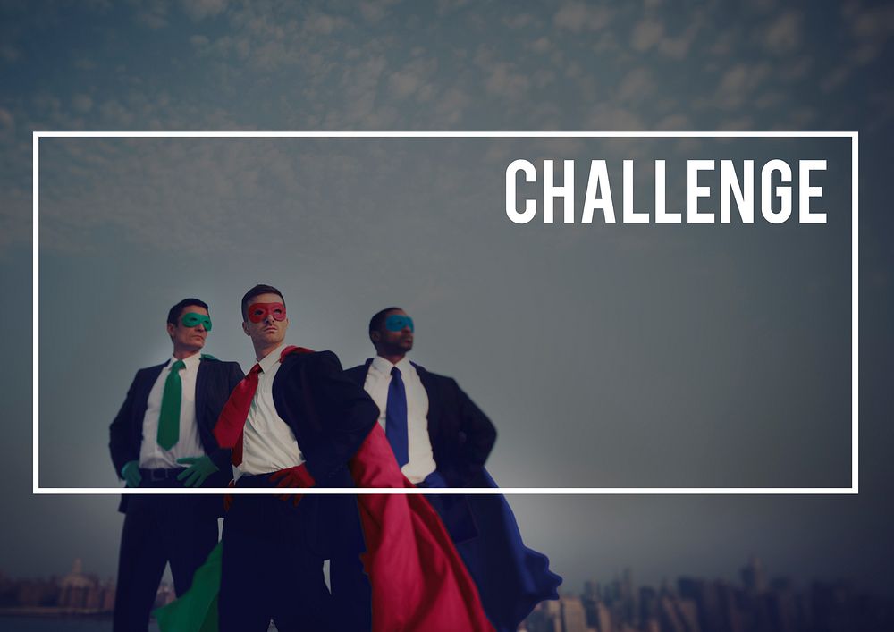 Challenge Determinaton Courage Competition Concept