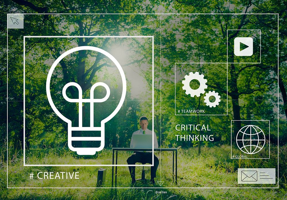 Ideas Creative Creativity Critical Thinking Inovation Concept