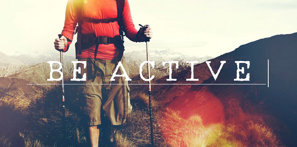Be Active Energetic Lively Activity Lifestyle Concept