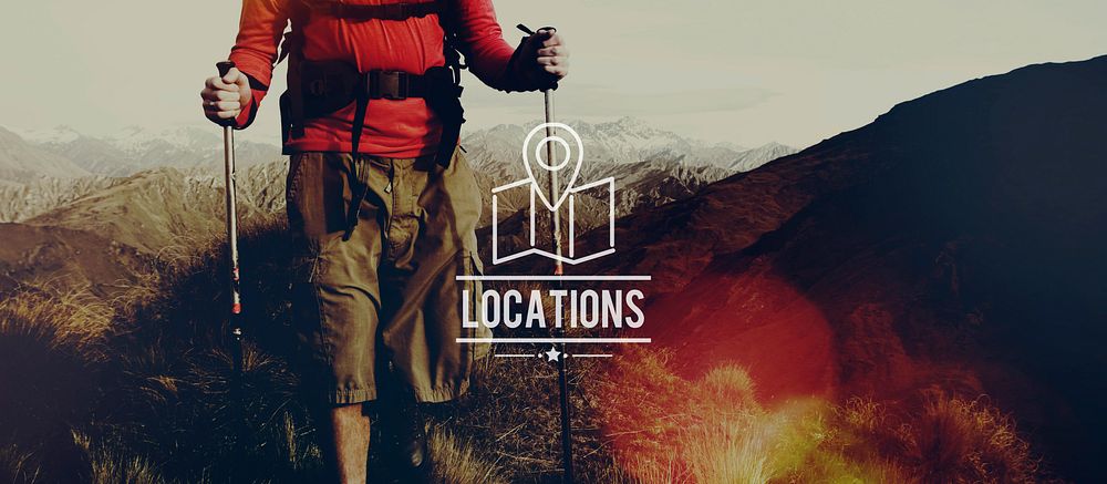 Locations Traveling Destination Navigation Vacation Concept