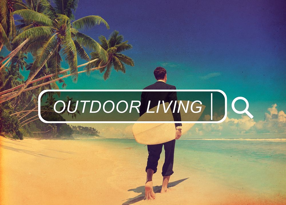 Outdoor Living Beach Enjoyment Summer Holiday Concept