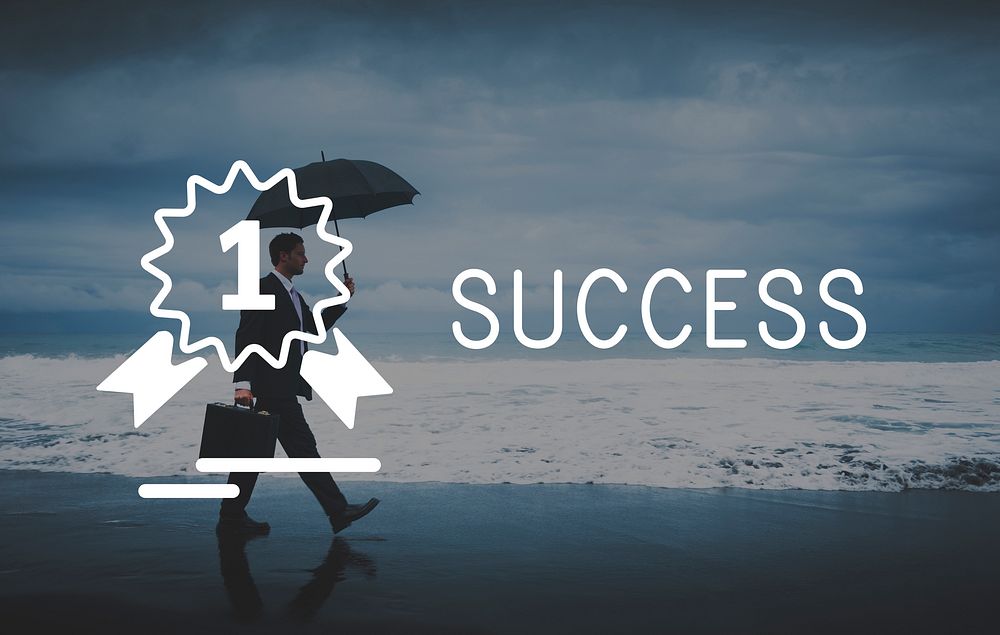 Success Mission motivation Victory Goal Growth Concept