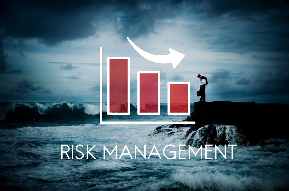 Risk Management Diagram Graph Arrow Concept