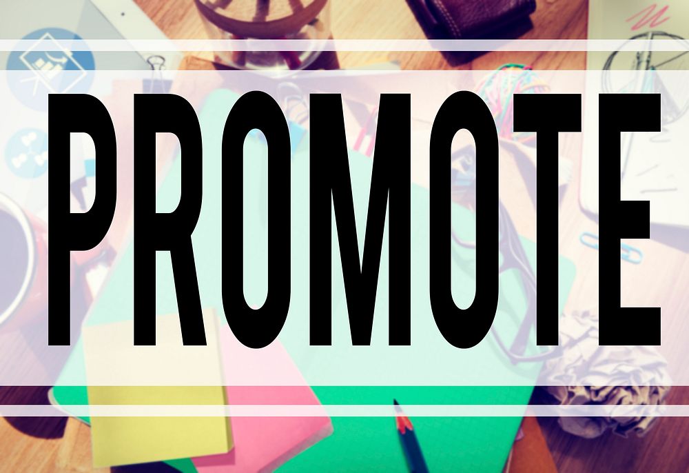 Promote Commerce Announcement Marketing Product Concept