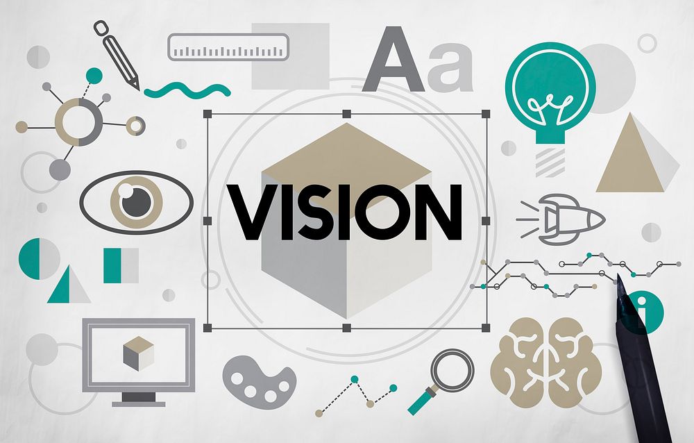 Vision Goals Aspirations Planning Word Concept
