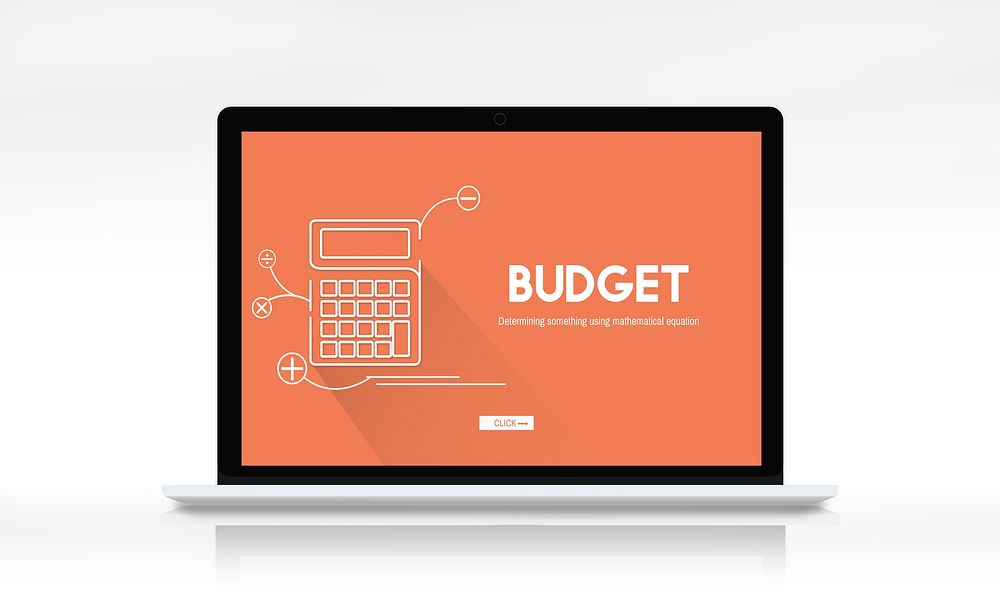 Calculating Budget Finance Investment Accounting Concept