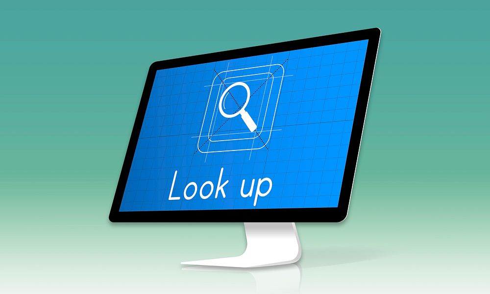 Data magnifier glass search online