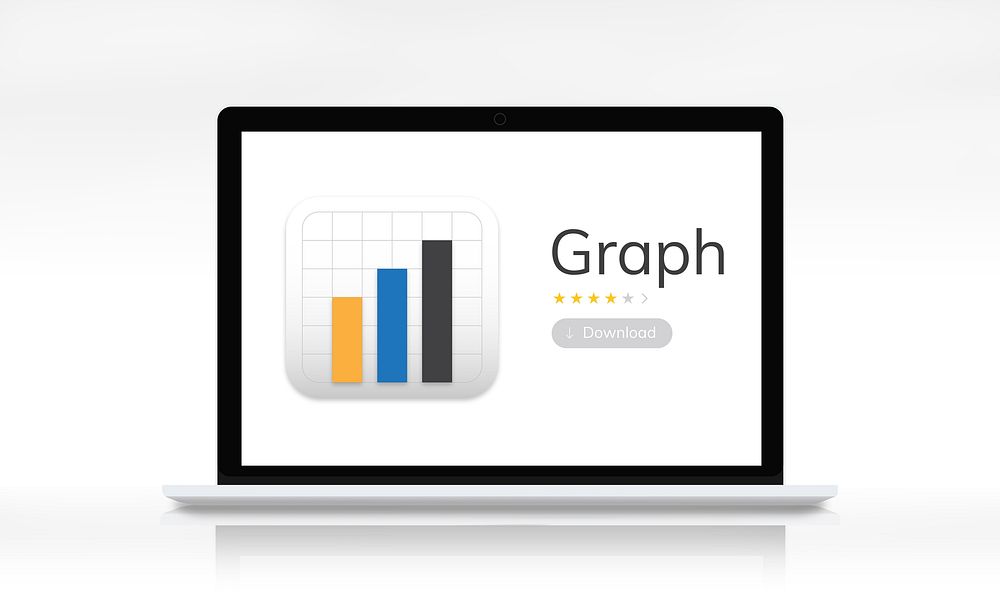 Graph Chart Analysis Strategy Concept