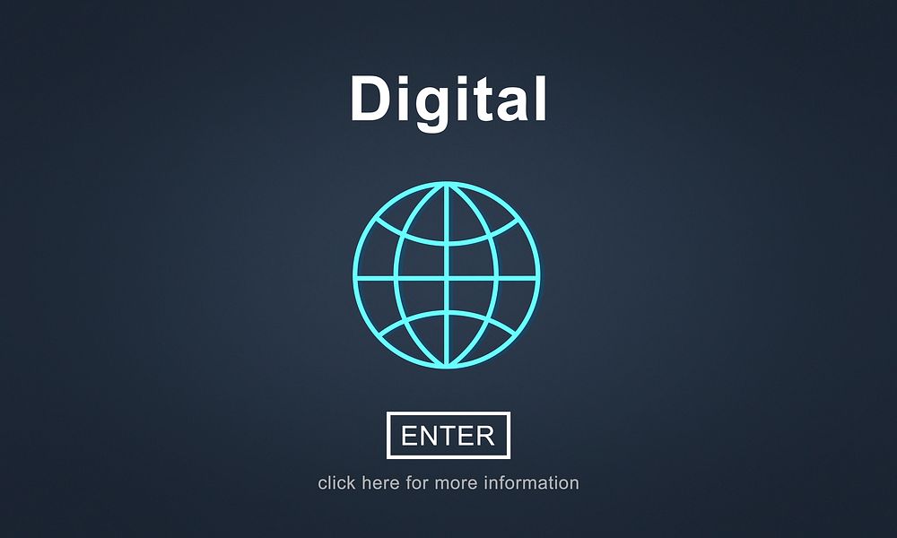 Digital Online Internet Technology Information Concept
