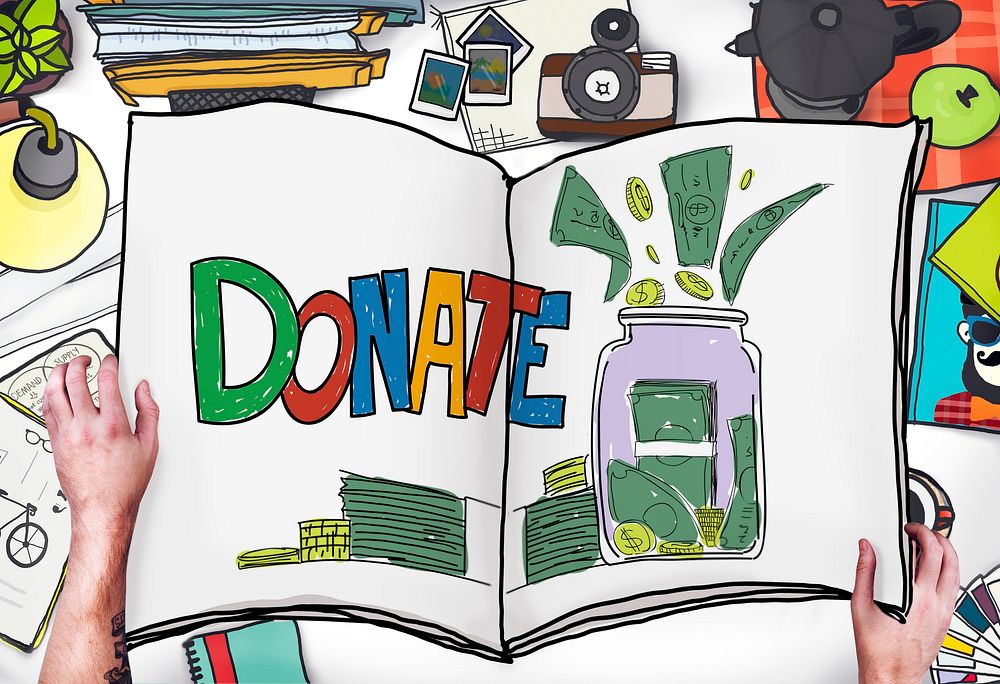Donate Give Charity Care Reading Concept