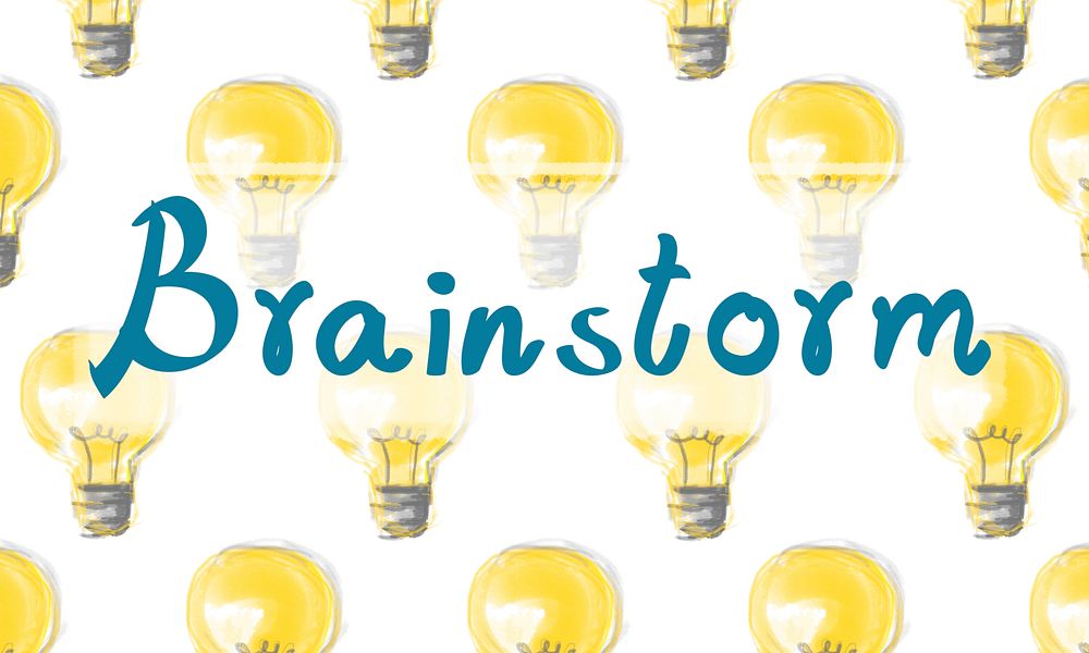 Brainstorm Ideas Plan Strategy Innovation Concept
