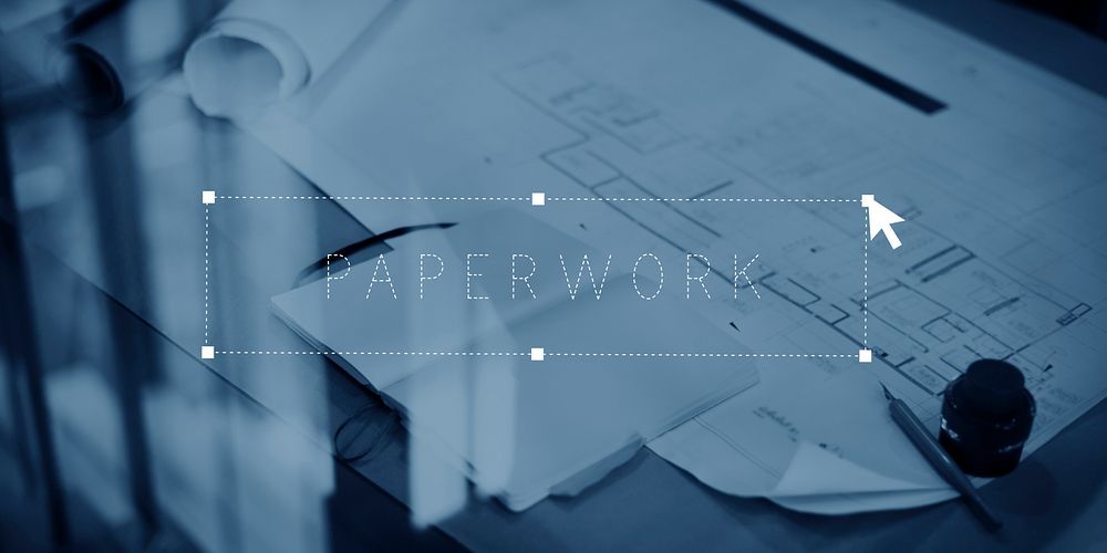 Paperwork Administration Archive Contracts Concept
