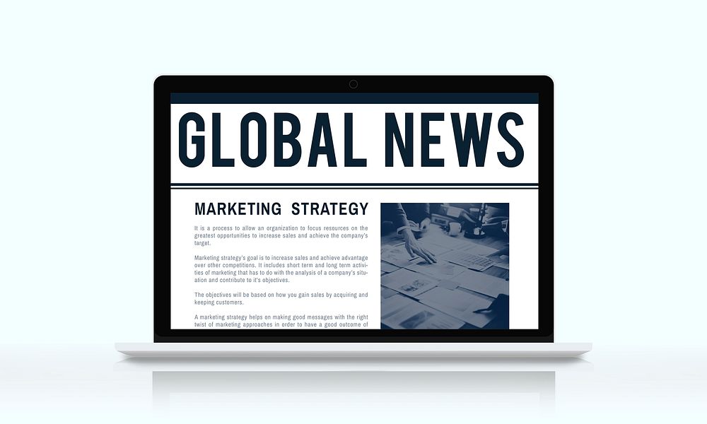News Business Communication Marketing Concept