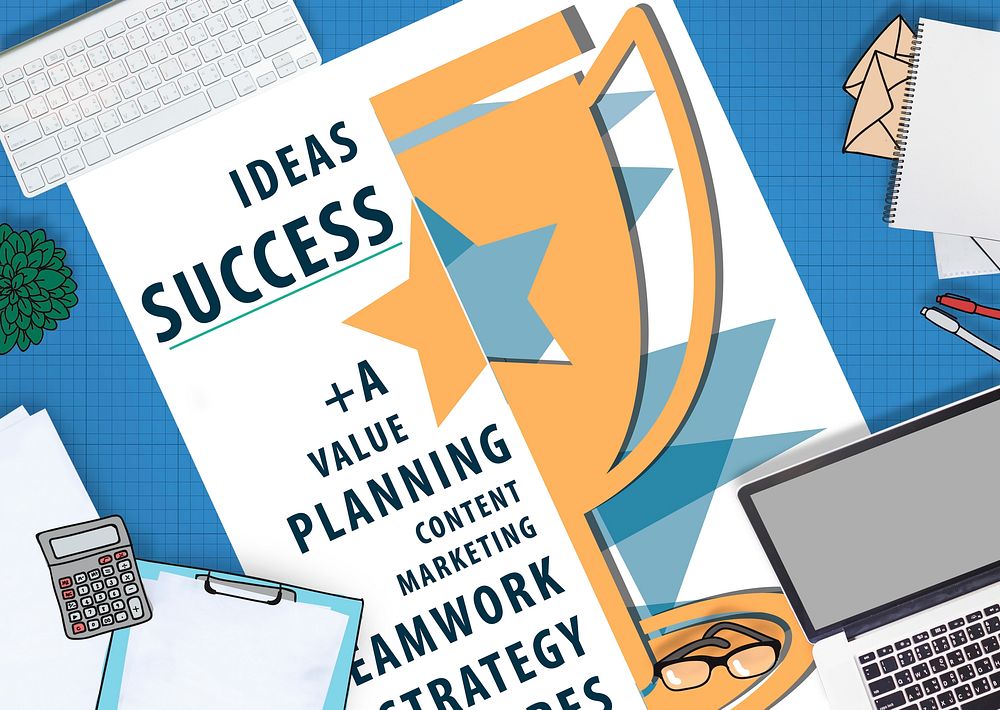 Success Goal Teamwork Value Planning Word Concept