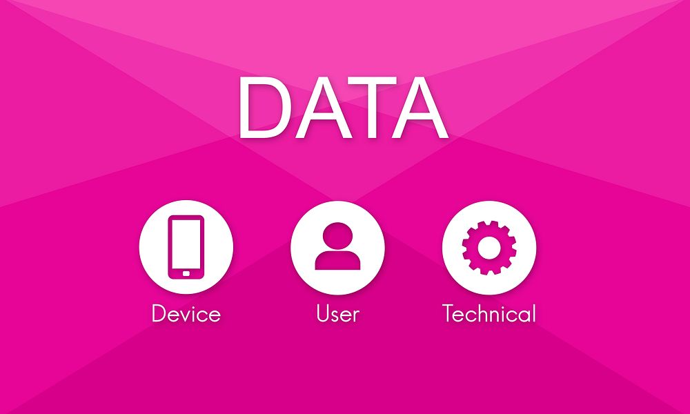 Data Website Network Application Concept