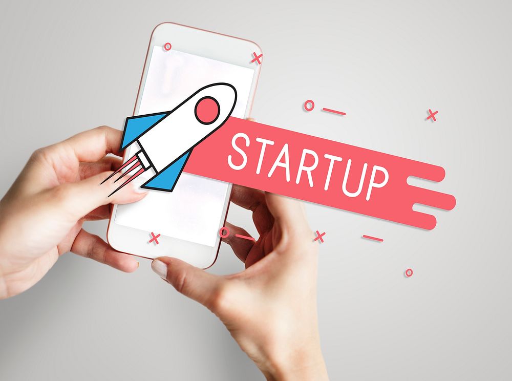 Start Up Business Venture Rocket