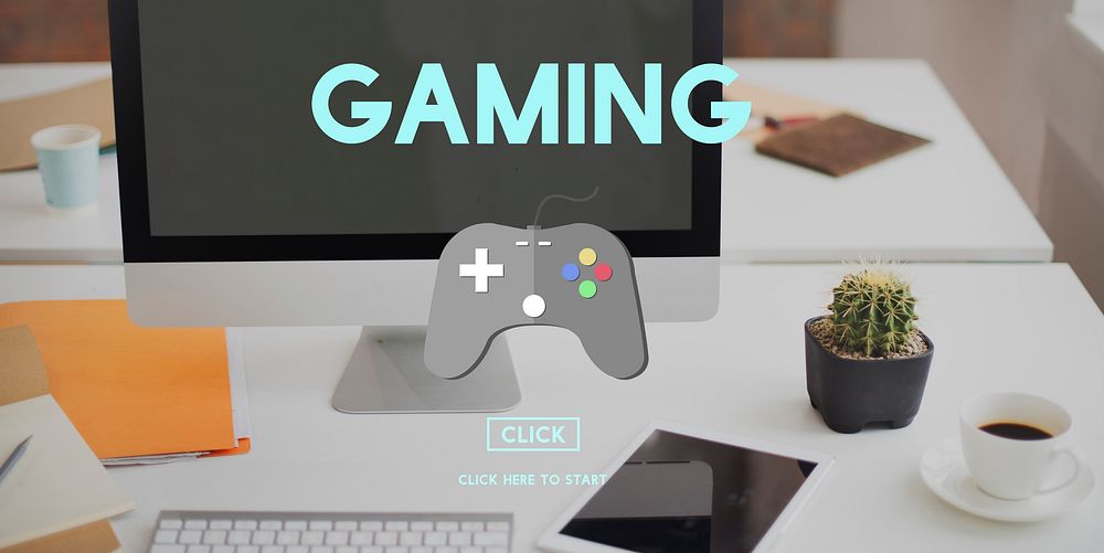 Gaming Fun Digital Trends Technology Online Concept