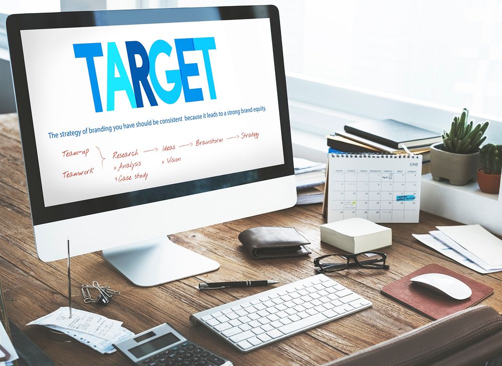 Business Startup Plan Target Concept