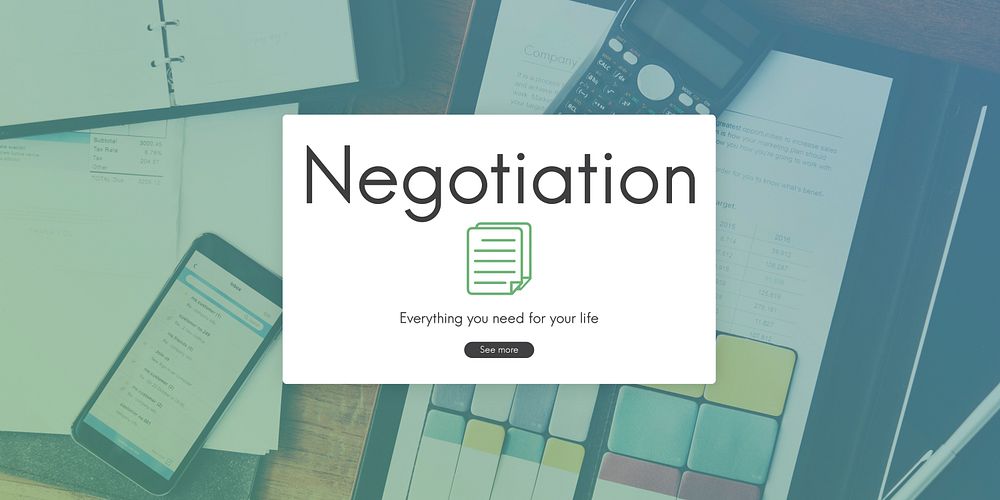 Agreement Commitment Negotiation Partnership Collaboration