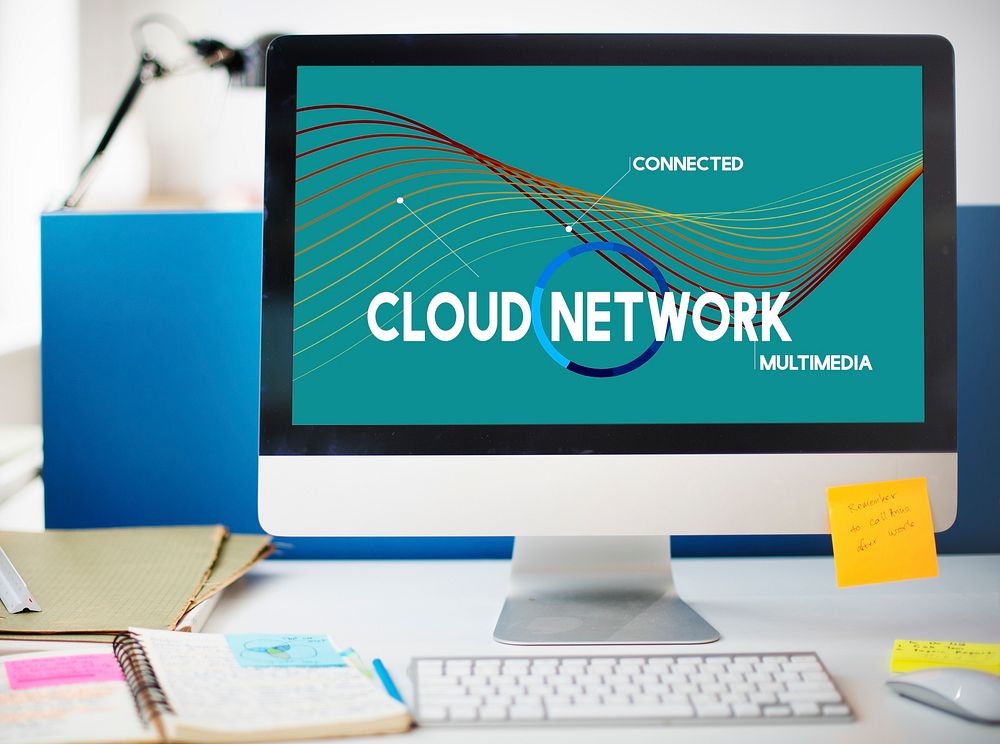 Technology Cloud Network Share Multimedia Concept