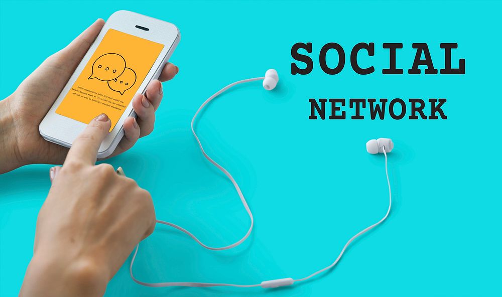 Digital Connection Technology Social Media