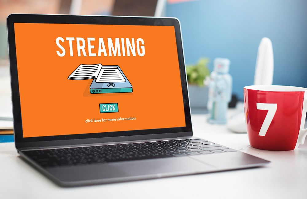 Streaming Live Broadcast Media Internet Online Networking Concept