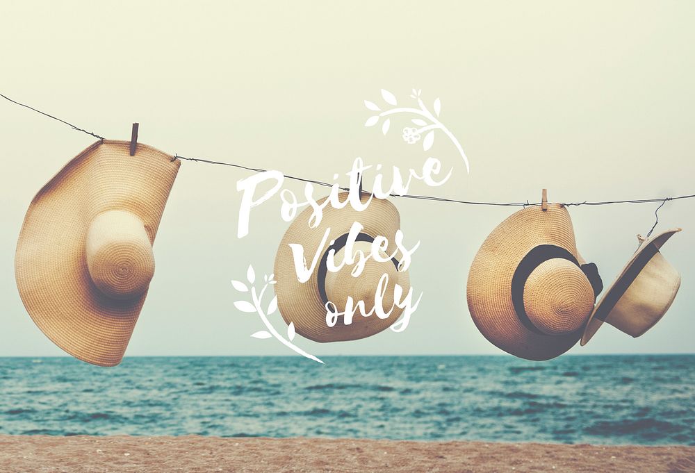 Enjoy Moment Things Positive Words Phrase Graphic