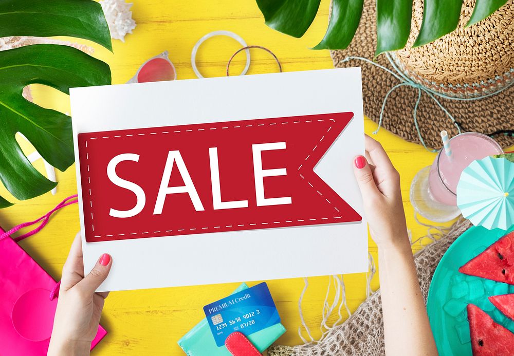 Sale Commerce Deal Discount Promotion Concept