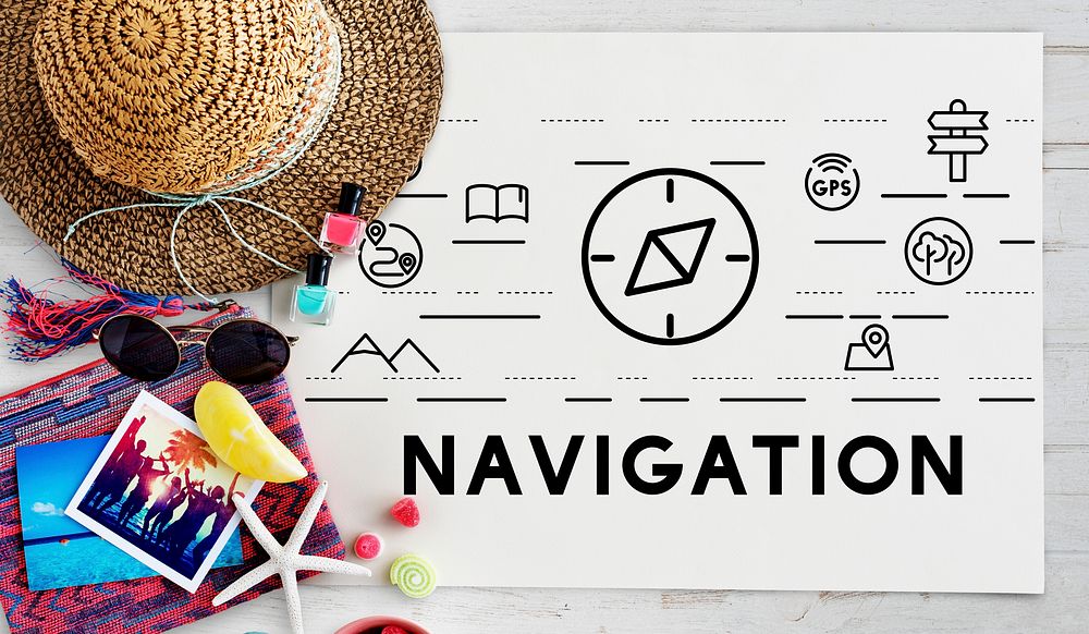 Travel Navigation Journey Vacation Trip Concept