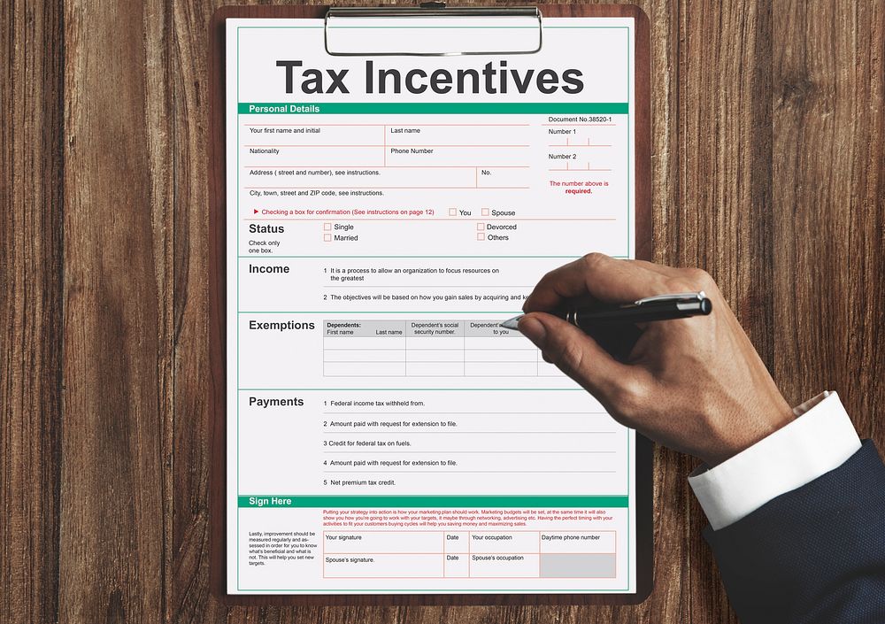 Tax Incentive Audit Benefit Cash Payment Income Concept