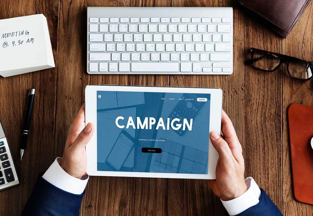 Campaign Commercial Branding Online Word