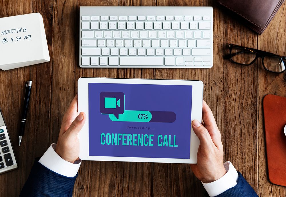 Conference Call Global Communication Connection Technology Concept
